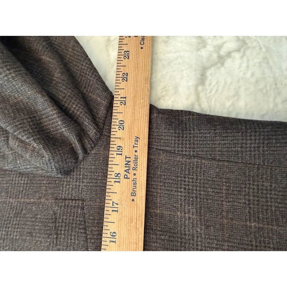 GIANLUCA ISAIA Napoli‎  Multi-color 2 Btn Wool Sport Coat 42 Cashmere Wool